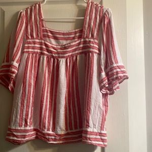 Old Navy linen top,XL